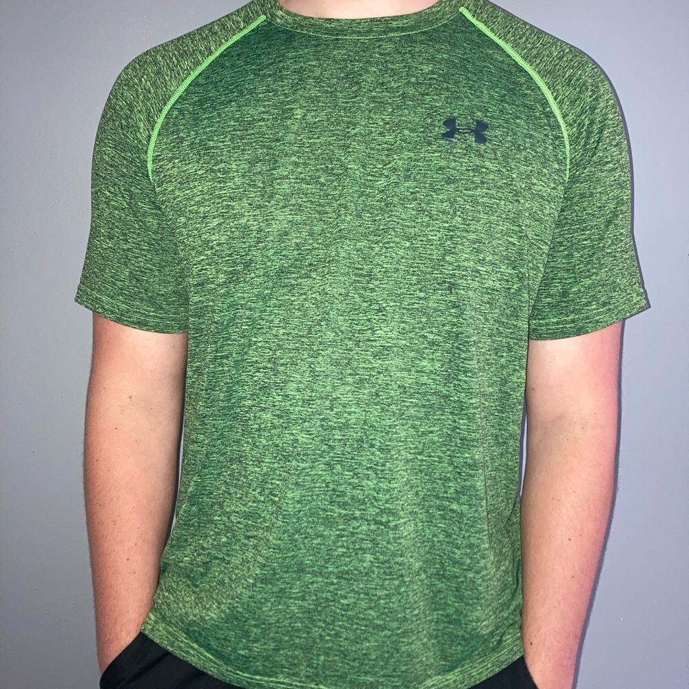 Green T-shirt Under Armour XL